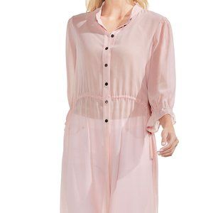 Vince Camuto Sheer Chiffon Tunic